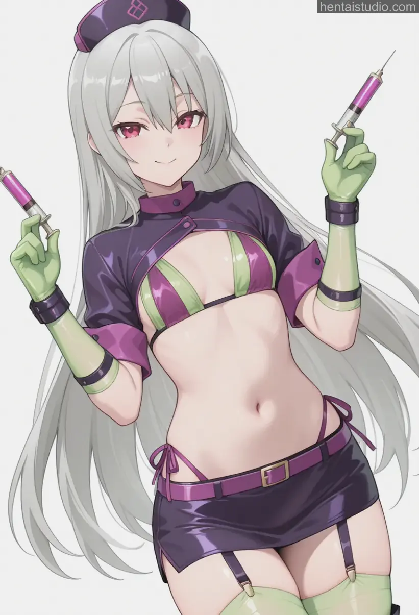 Maidena Ange from Immoral Guild hentai art 63 of 127