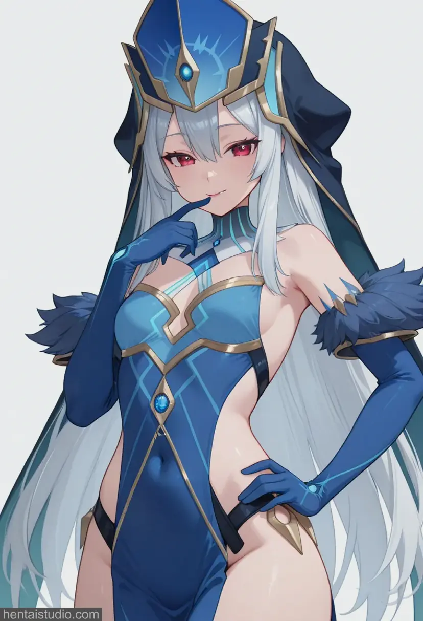 Maidena Ange from Immoral Guild hentai art 92 of 127