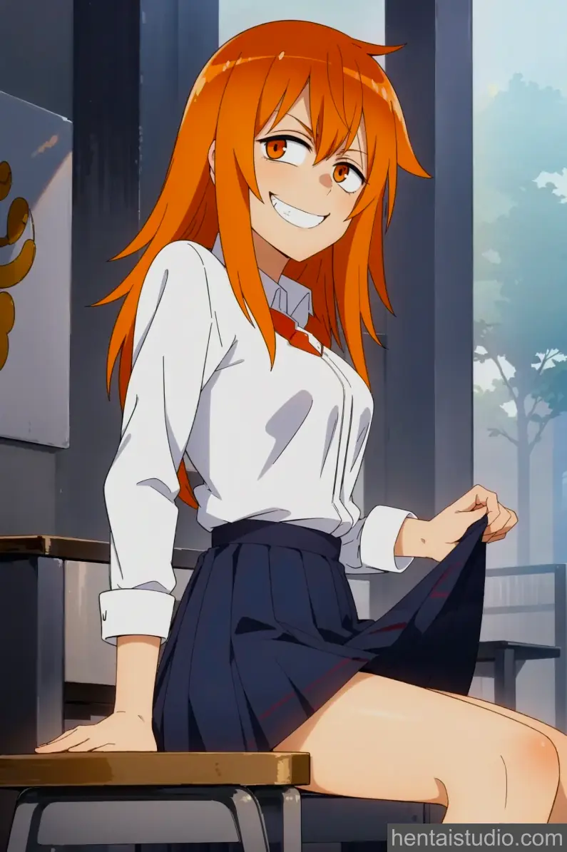 Maki Gamou from Don't Toy With Me Miss Nagatoro hentai art 1 of 28