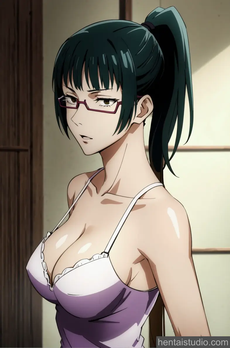 Maki Zenin from Jujutsu Kaisen hentai art 29 of 41