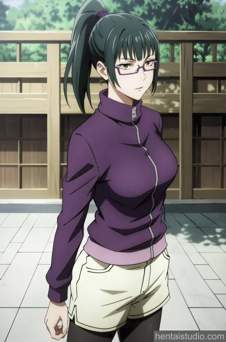Maki Zenin from Jujutsu Kaisen hentai art 31 of 41