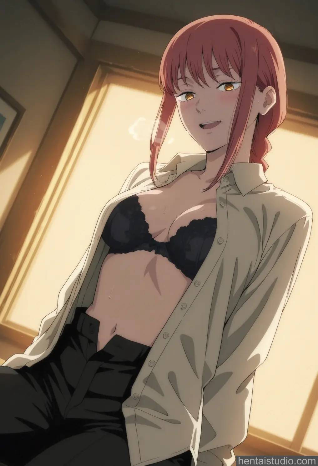 Makima from Chainsaw Man hentai art 4 of 200