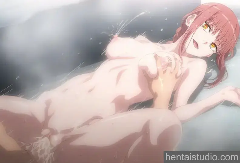 Makima from Chainsaw Man hentai art 9 of 13