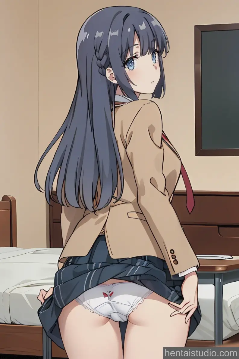 Makinohara Shouko from Rascal Dpes Not Dream Of Bunny Girl Senpai hentai art 3 of 60