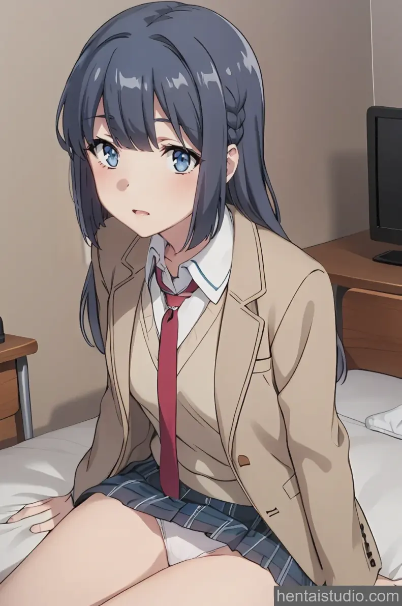 Makinohara Shouko from Rascal Dpes Not Dream Of Bunny Girl Senpai hentai art 34 of 60