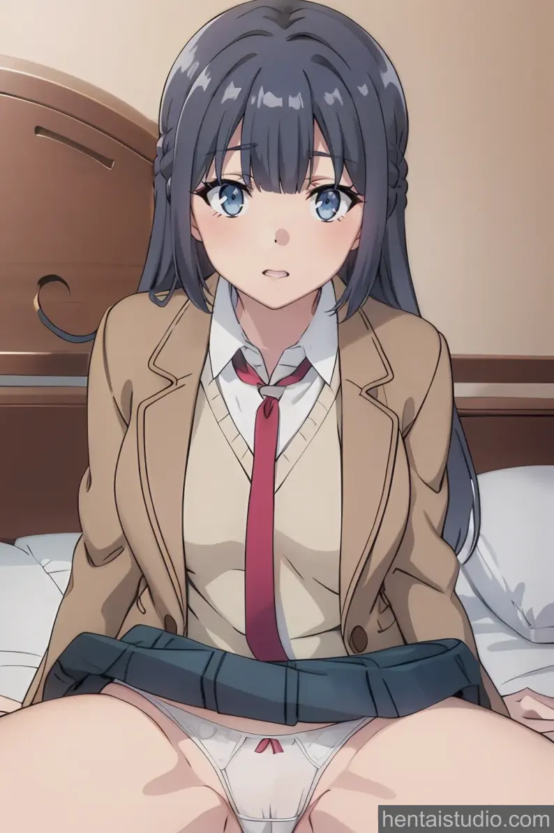 Makinohara Shouko from Rascal Dpes Not Dream Of Bunny Girl Senpai hentai art 36 of 60