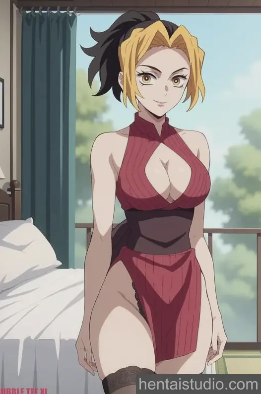 Makio from Demon Slayer hentai art 1 of 20