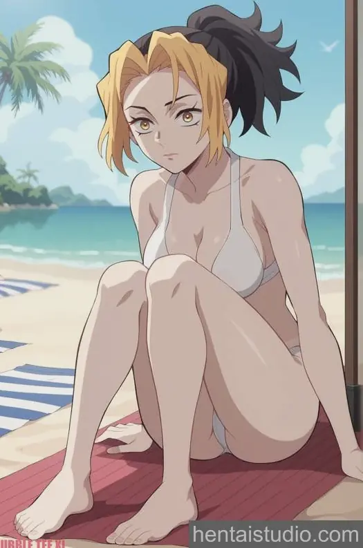Makio from Demon Slayer hentai art 3 of 20