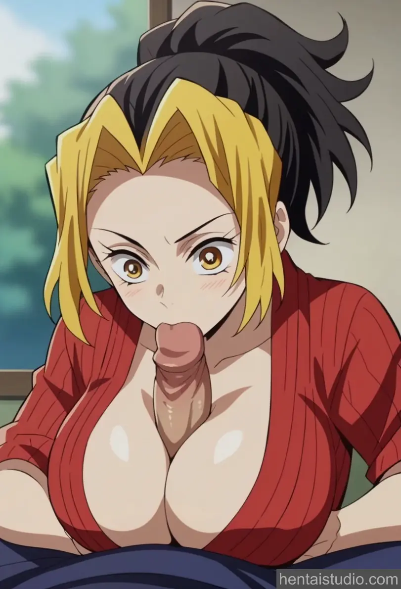 Makio from Demon Slayer hentai art 4 of 47