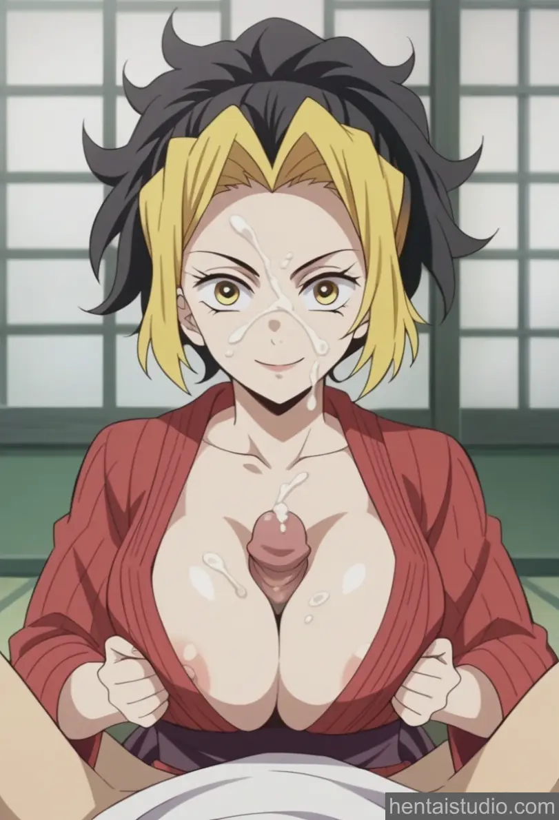 Makio from Demon Slayer hentai art 7 of 47