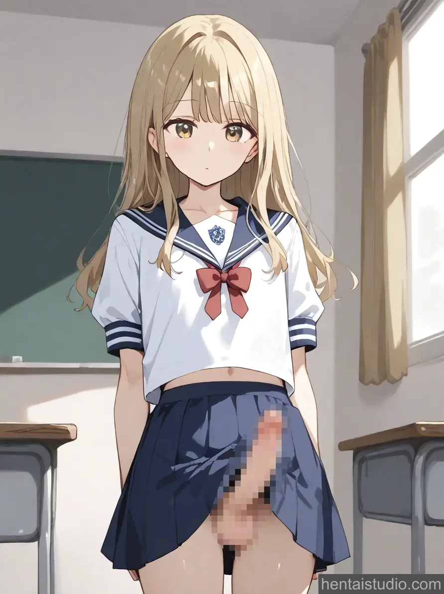 Makoto Hanaoka from Senpai Is An Otokonoko hentai art 2 of 15