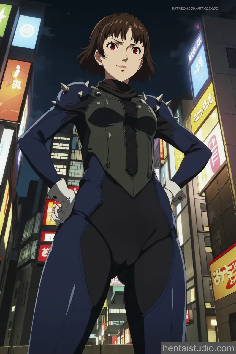 Makoto Niijima from Persona 5 hentai art 1 of 23