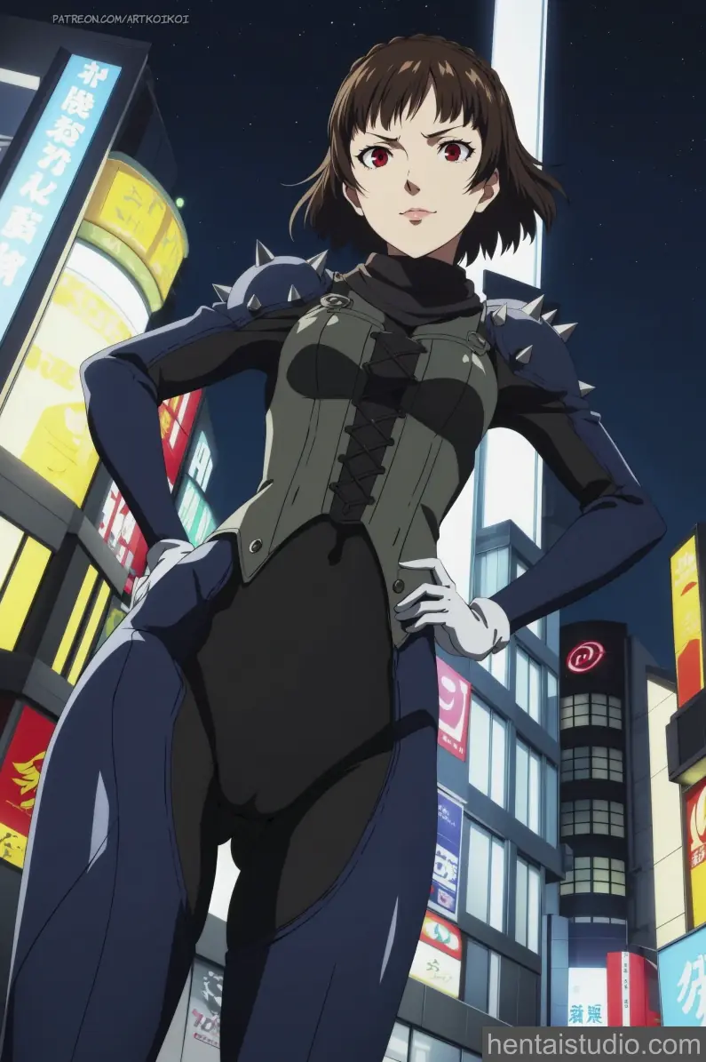Makoto Niijima from Persona 5 hentai art 17 of 23