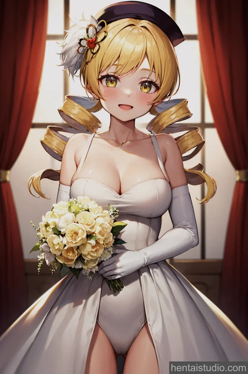 Mami Tomoe from Puella Magi Madoka Magica hentai art 4 of 11