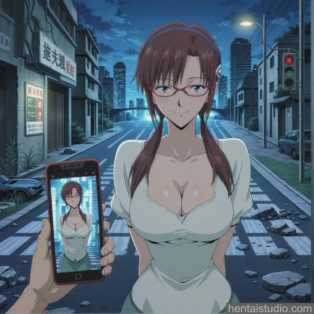 Mari Makinami from Neon Genesis Evangelion hentai art 26 of 61
