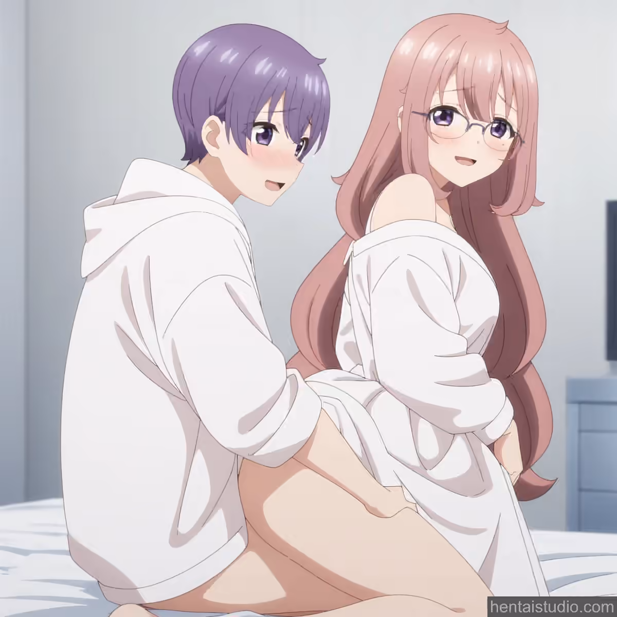 Mari Tokumitsu - Studio Apartment, Good Lighting, Angel Included (One Room, Hiatari Futsuu, Tenshi-tsuki.) - Hentai Gallery - 10 Images — image 6 of 10