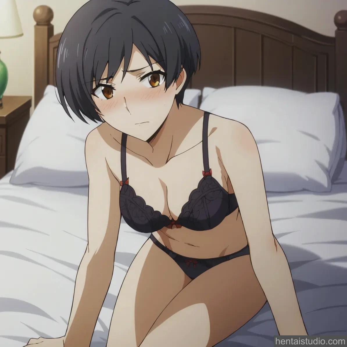 Mari Watanabe from The Irregular At Magic High School hentai art 12 of 57