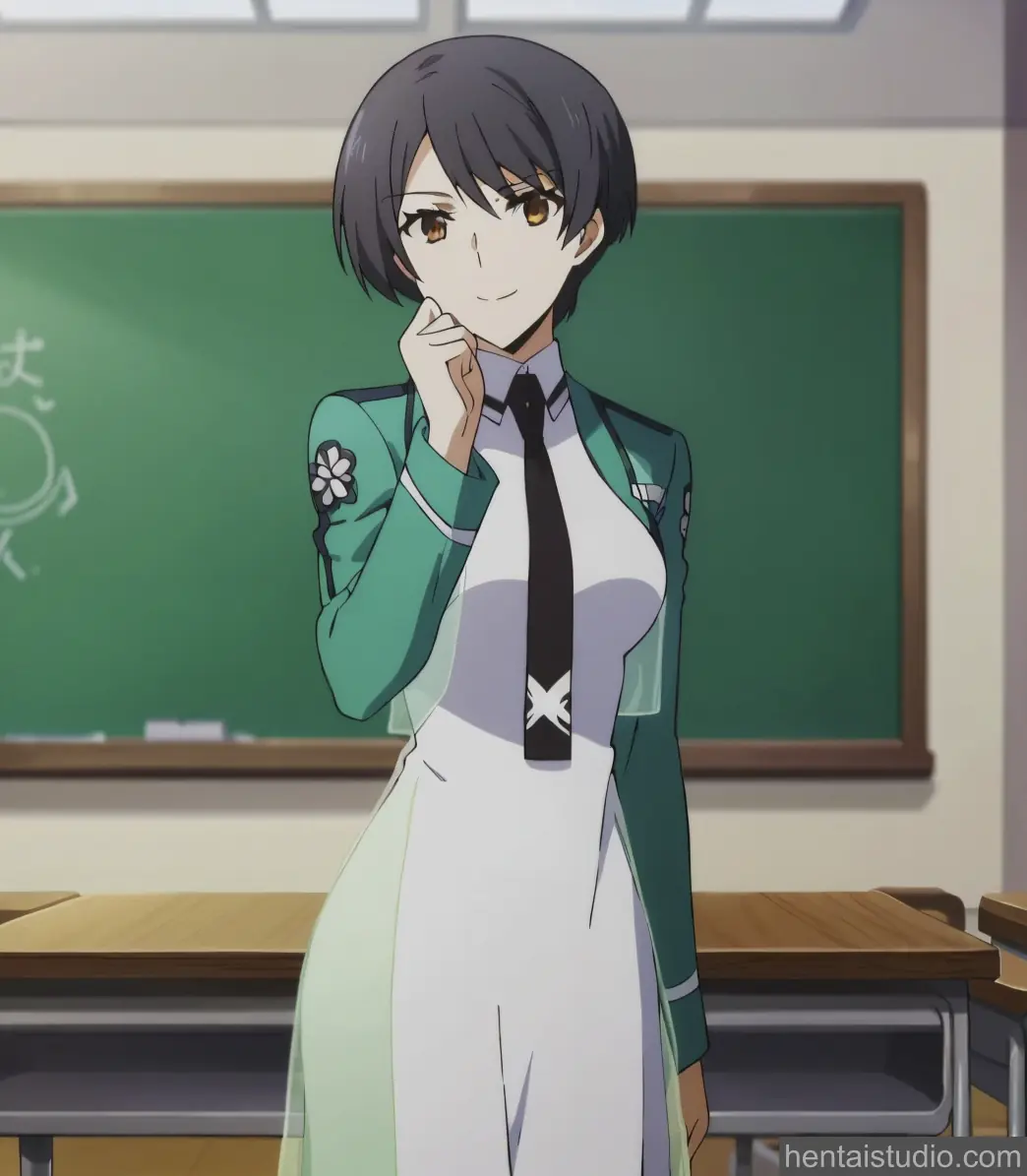 Mari Watanabe from The Irregular At Magic High School hentai art 3 of 57