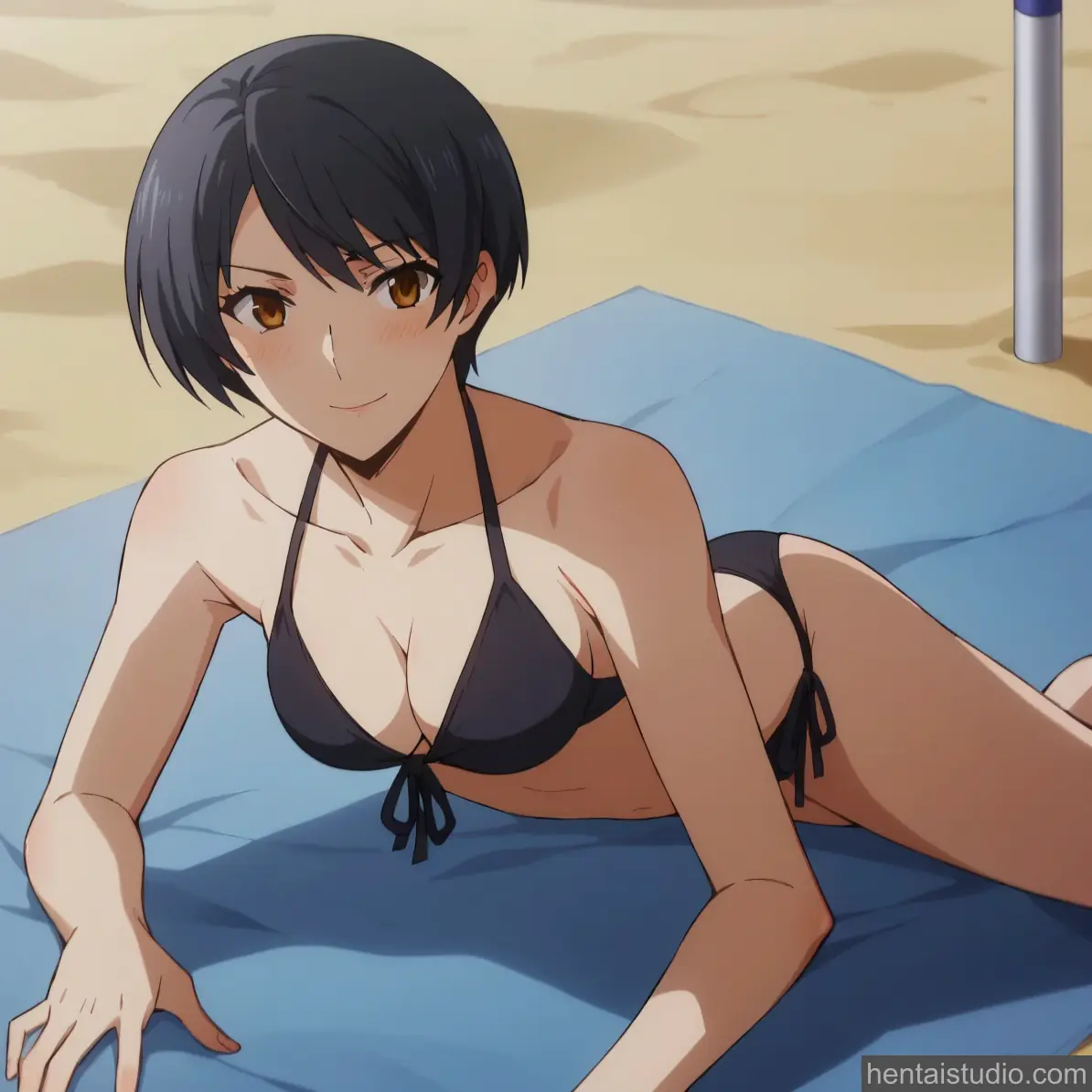Mari Watanabe from The Irregular At Magic High School hentai art 8 of 57