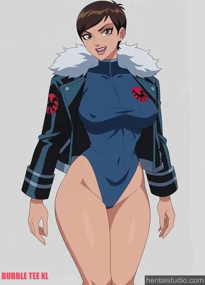 Maria Hill from The Avengers hentai art 1 of 33