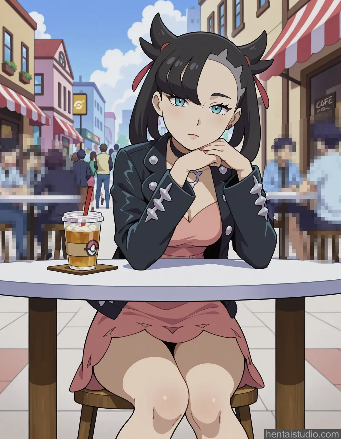 Marnie from Pokemon hentai art 13 of 16