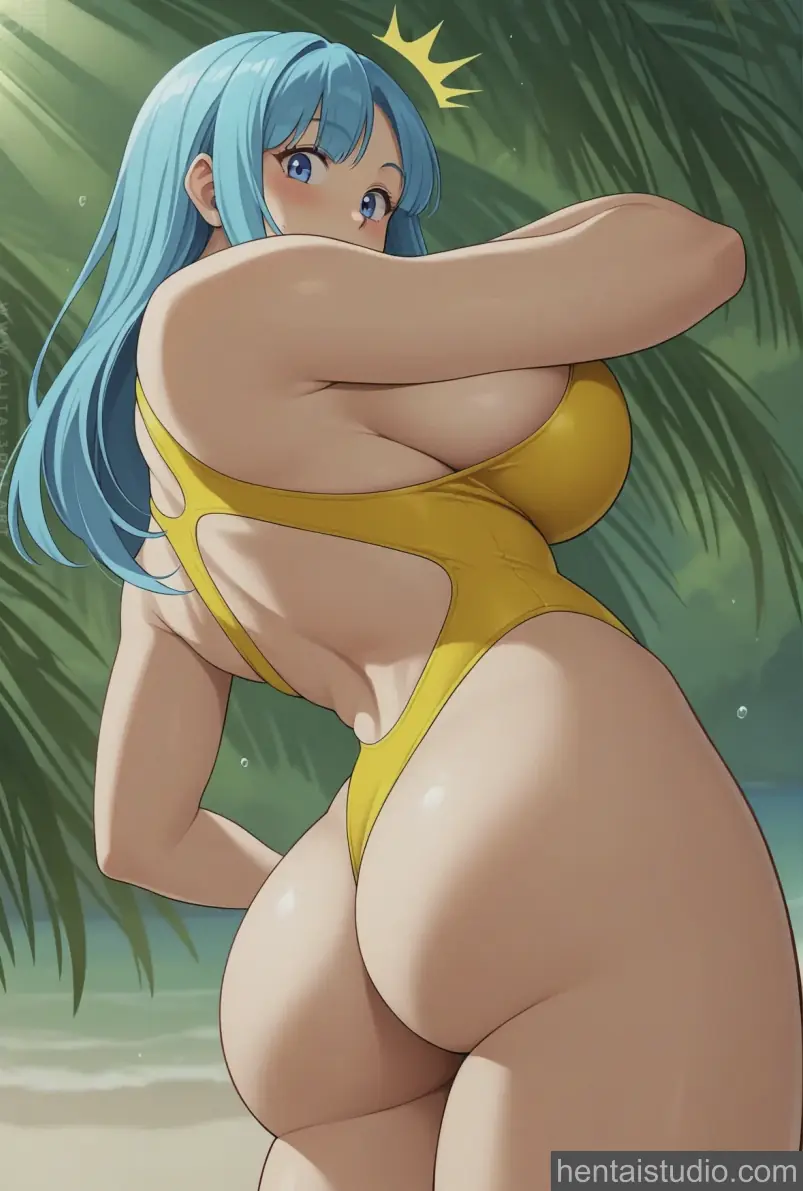 Maron Master Roshi from Dragonball Z hentai art 68 of 72