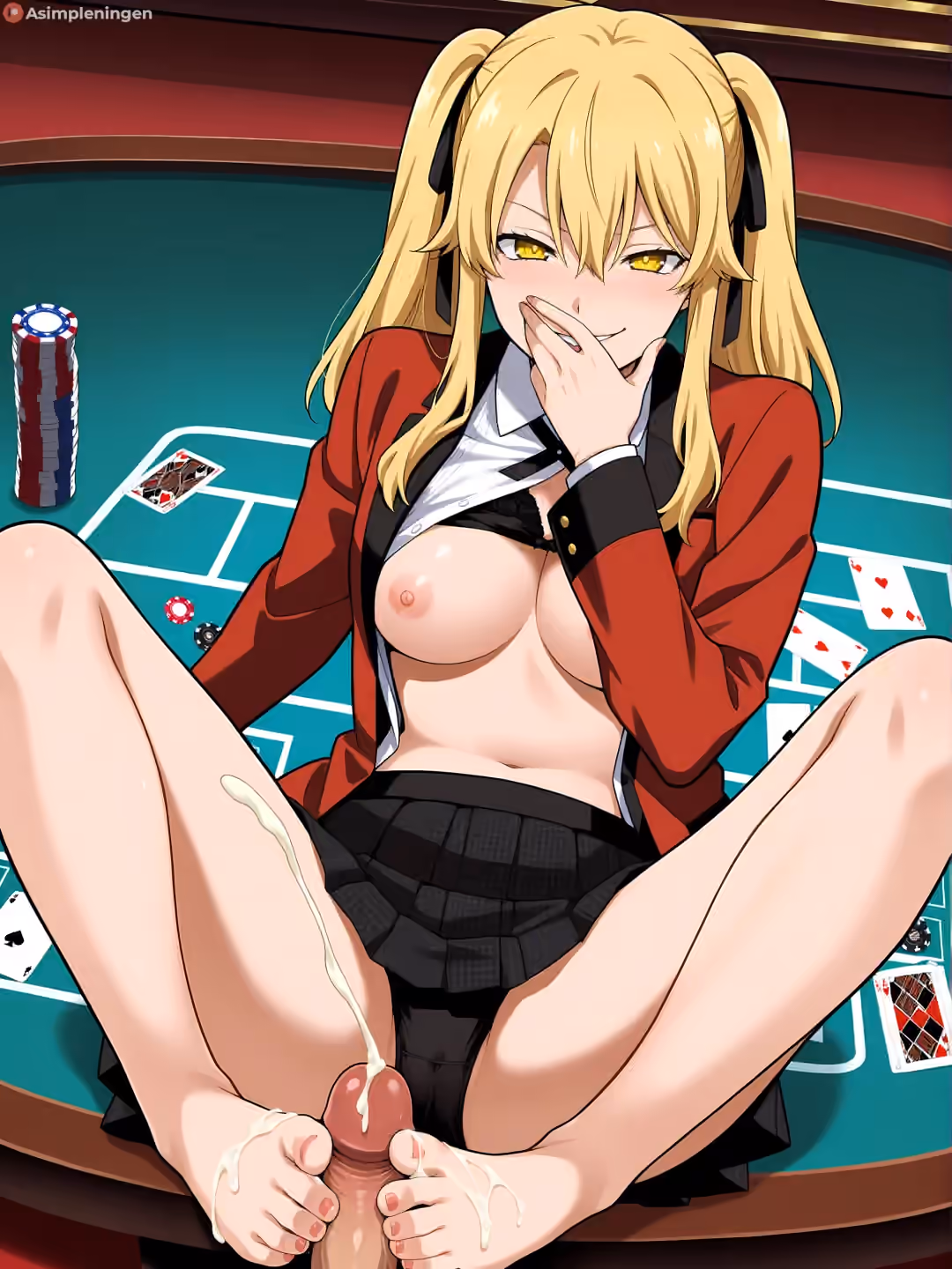 Mary Saotome - Kakegurui: Compulsive Gambler - Hentai Gallery 2 - 24 Images — image 9 of 24
