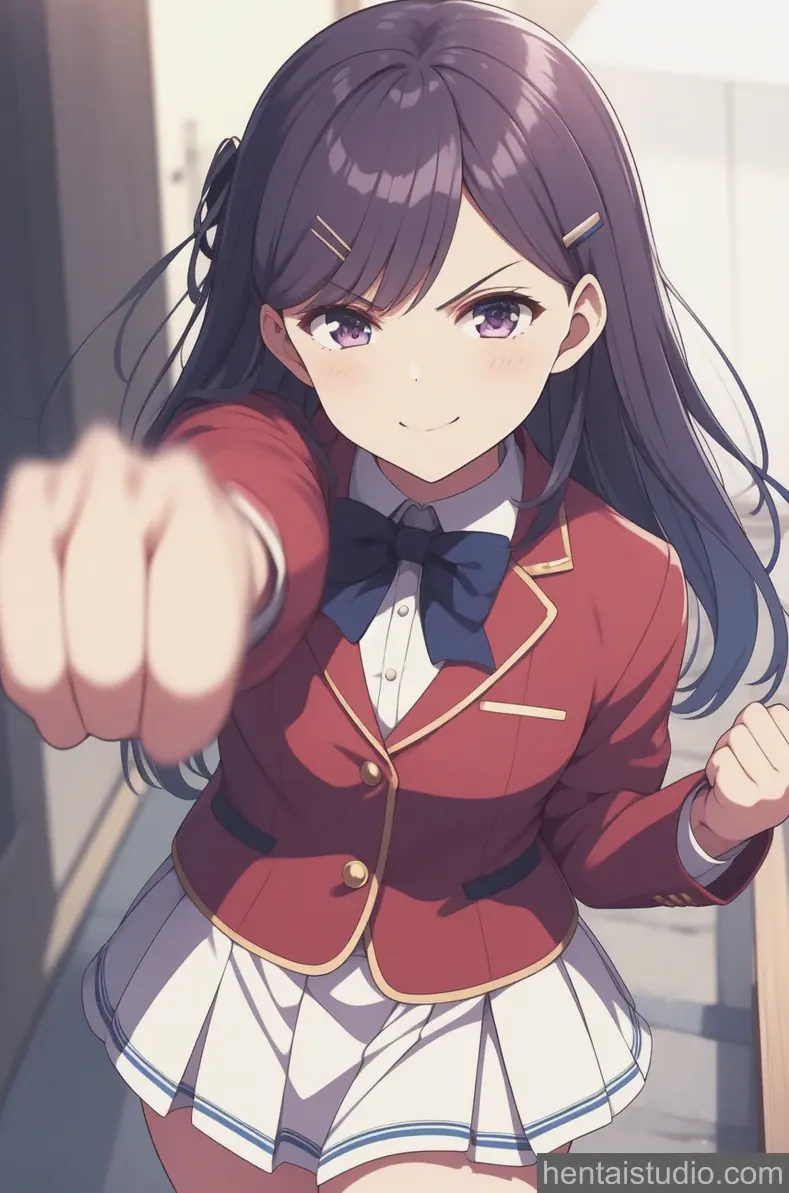 Masumi Kamuro from Classroom Of The Elite hentai art 1 of 5