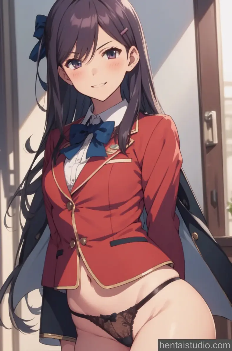 Masumi Kamuro from Classroom Of The Elite hentai art 2 of 5
