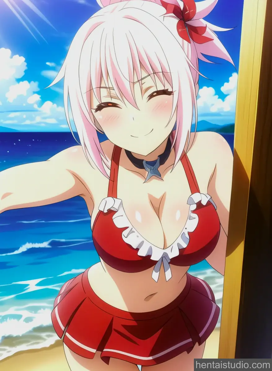 Matsuri Kazamaki from Ayakashi Triangle hentai art 65 of 67