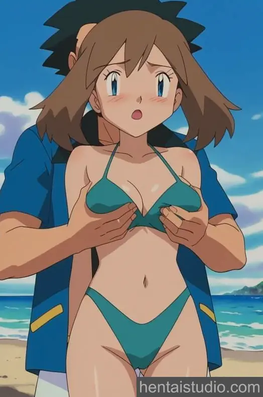 May Ash from Pokemon hentai art 2 of 7