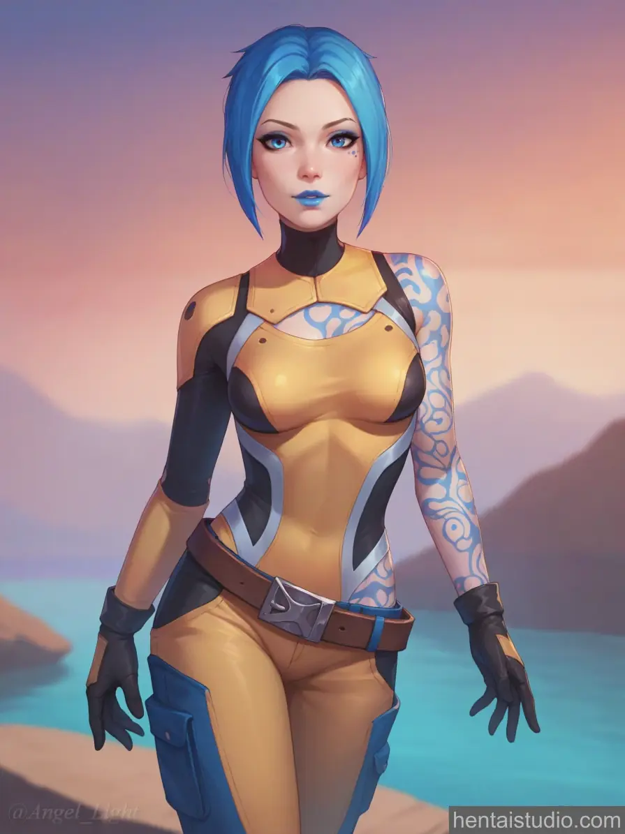 Maya from Borderlands 3 hentai art 1 of 41