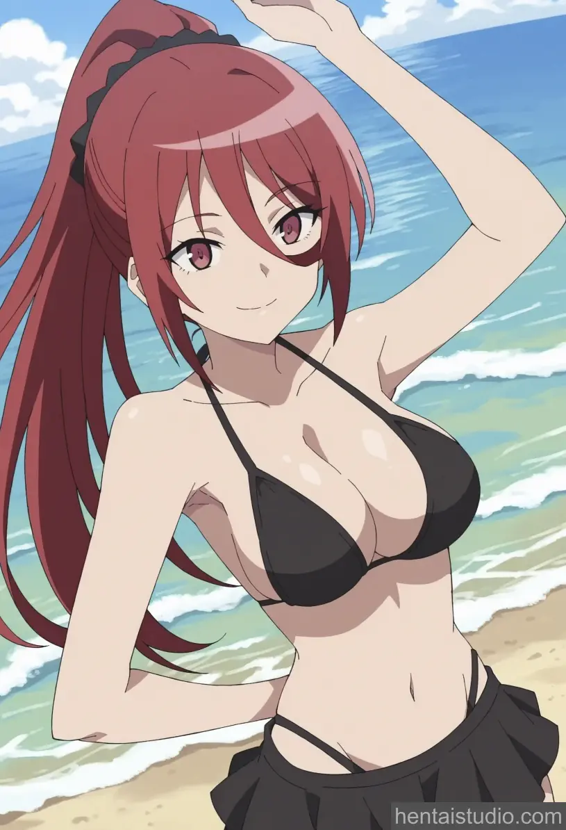 Maya Ikusaba Asahi Ikusaba from My One Hit Kill Sister hentai art 56 of 60