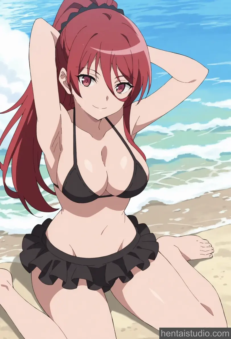 Maya Ikusaba Asahi Ikusaba from My One Hit Kill Sister hentai art 58 of 60