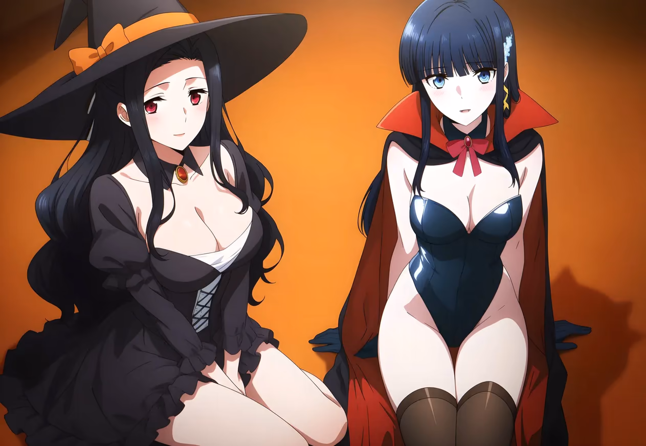 Mayumi Saegusa x Miyuki Shiba - The Irregular at Magic High School (Mahouka Koukou no Rettousei) - Hentai Gallery 2 - 81 Images — image 1 of 81