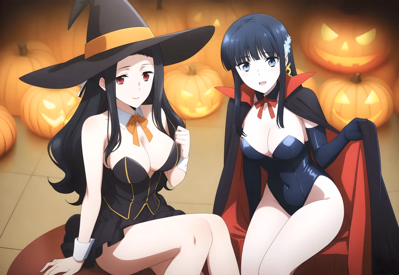 Mayumi Saegusa x Miyuki Shiba - The Irregular at Magic High School (Mahouka Koukou no Rettousei) - Hentai Gallery 2 - 81 Images — image 2 of 81