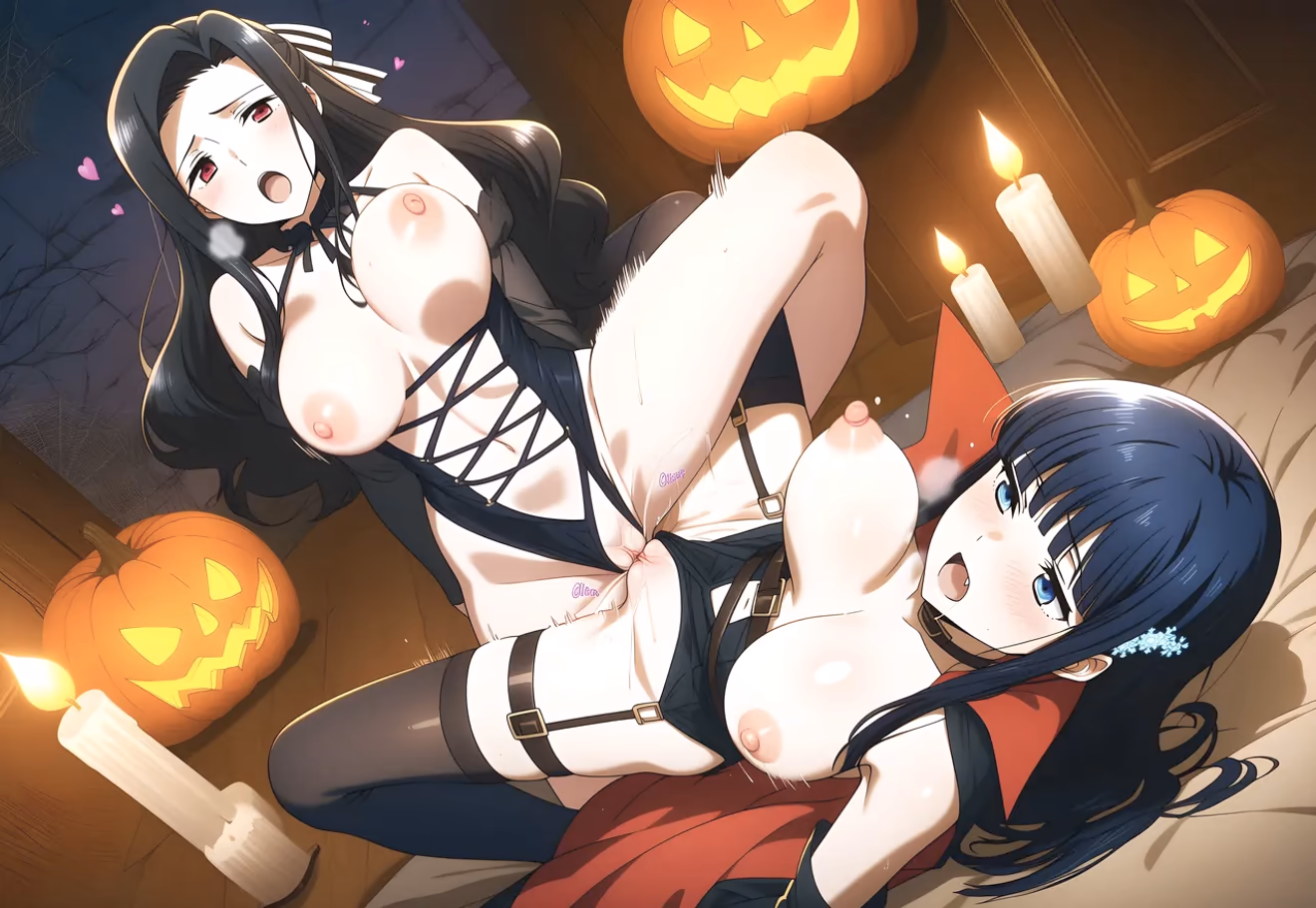 Mayumi Saegusa x Miyuki Shiba - The Irregular at Magic High School (Mahouka Koukou no Rettousei) - Hentai Gallery 2 - 81 Images — image 46 of 81