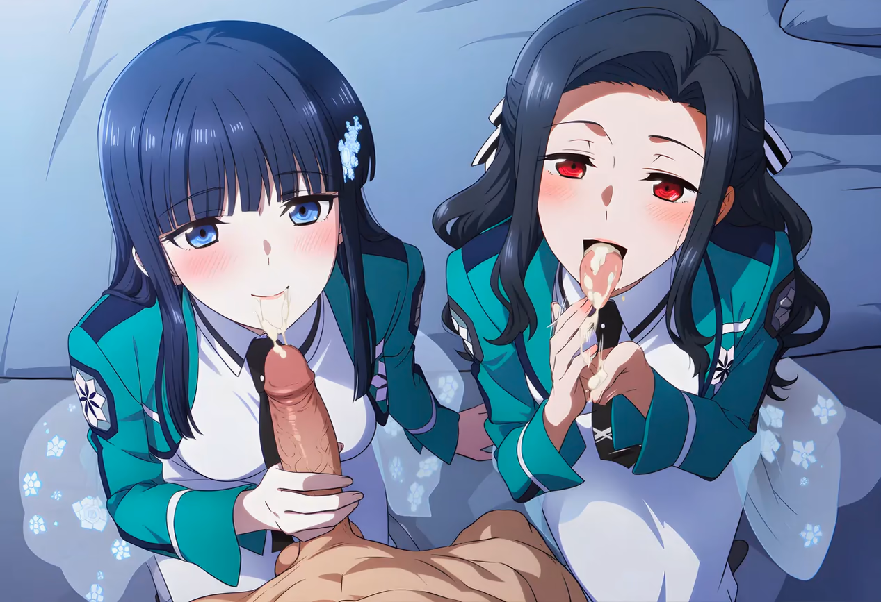 Mayumi Saegusa x Miyuki Shiba - The Irregular at Magic High School (Mahouka Koukou no Rettousei) - Hentai Gallery 3 - 120 Images — image 7 of 120