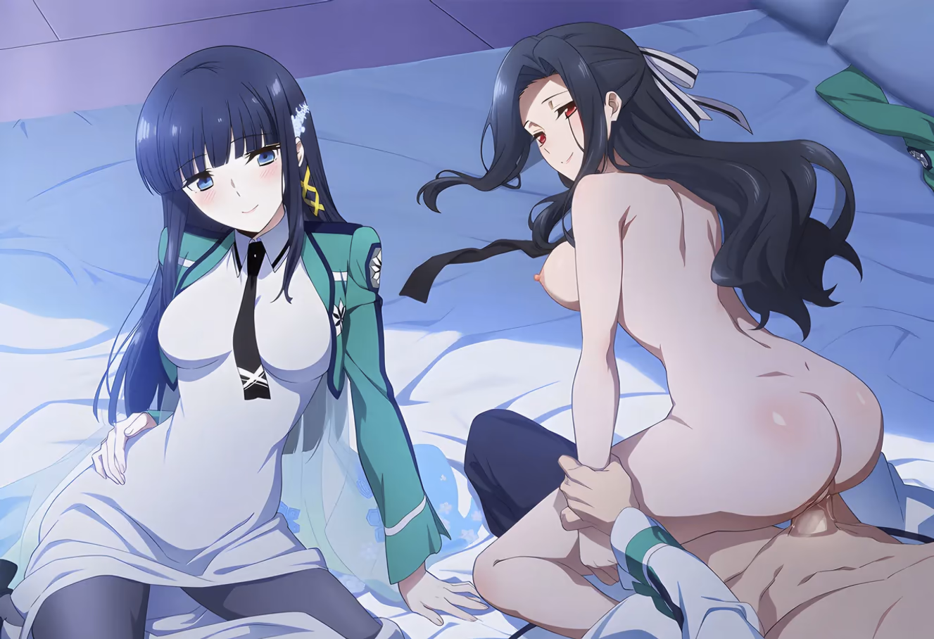 Mayumi Saegusa x Miyuki Shiba - The Irregular at Magic High School (Mahouka Koukou no Rettousei) - Hentai Gallery 3 - 120 Images — image 76 of 120