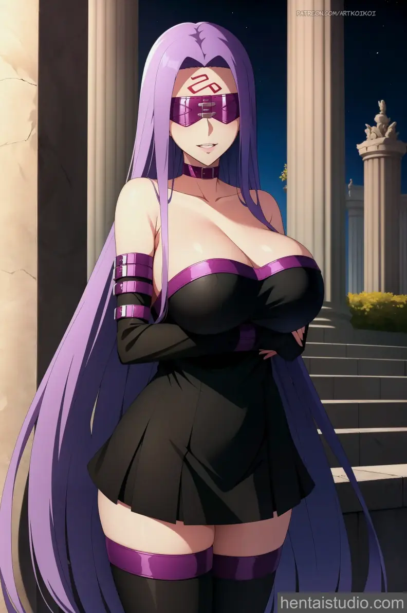 Medusa from Fate hentai art 12 of 28