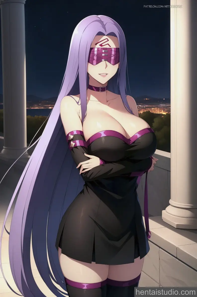 Medusa from Fate hentai art 25 of 28