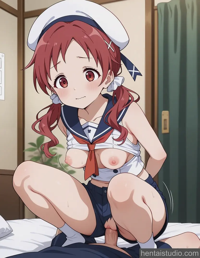 Megumi Natsu from Is The Order A Rabbit hentai art 14 of 33