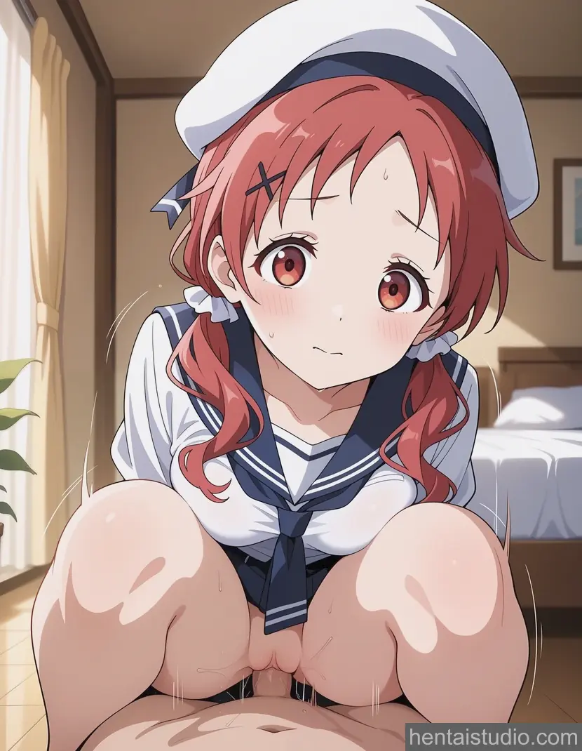 Megumi Natsu from Is The Order A Rabbit hentai art 17 of 33