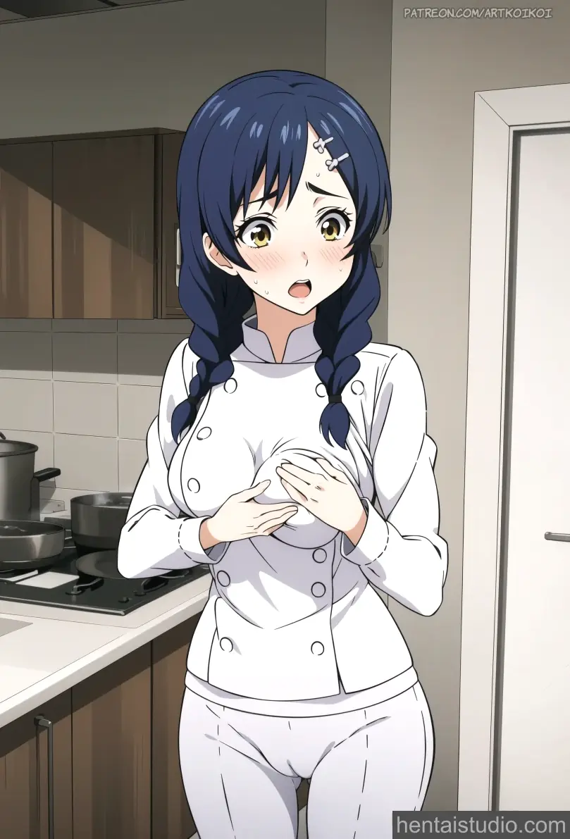 Megumi Tadokoro from Food Wars Shokugeki No Soma hentai art 31 of 35