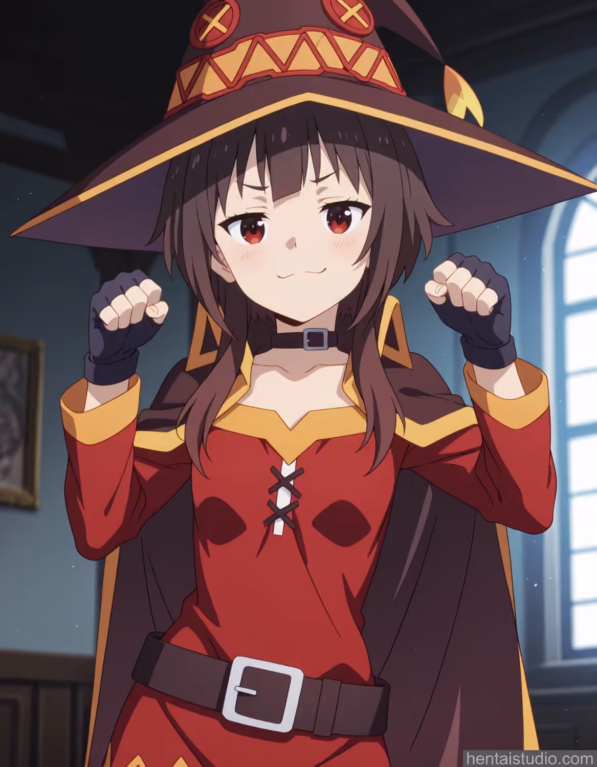 Megumin - KonoSuba: God's Blessing on This Wonderful World! (Kono Subarashii Sekai ni Shukufuku wo!) - Hentai Gallery 12 - 49 Images — image 1 of 49
