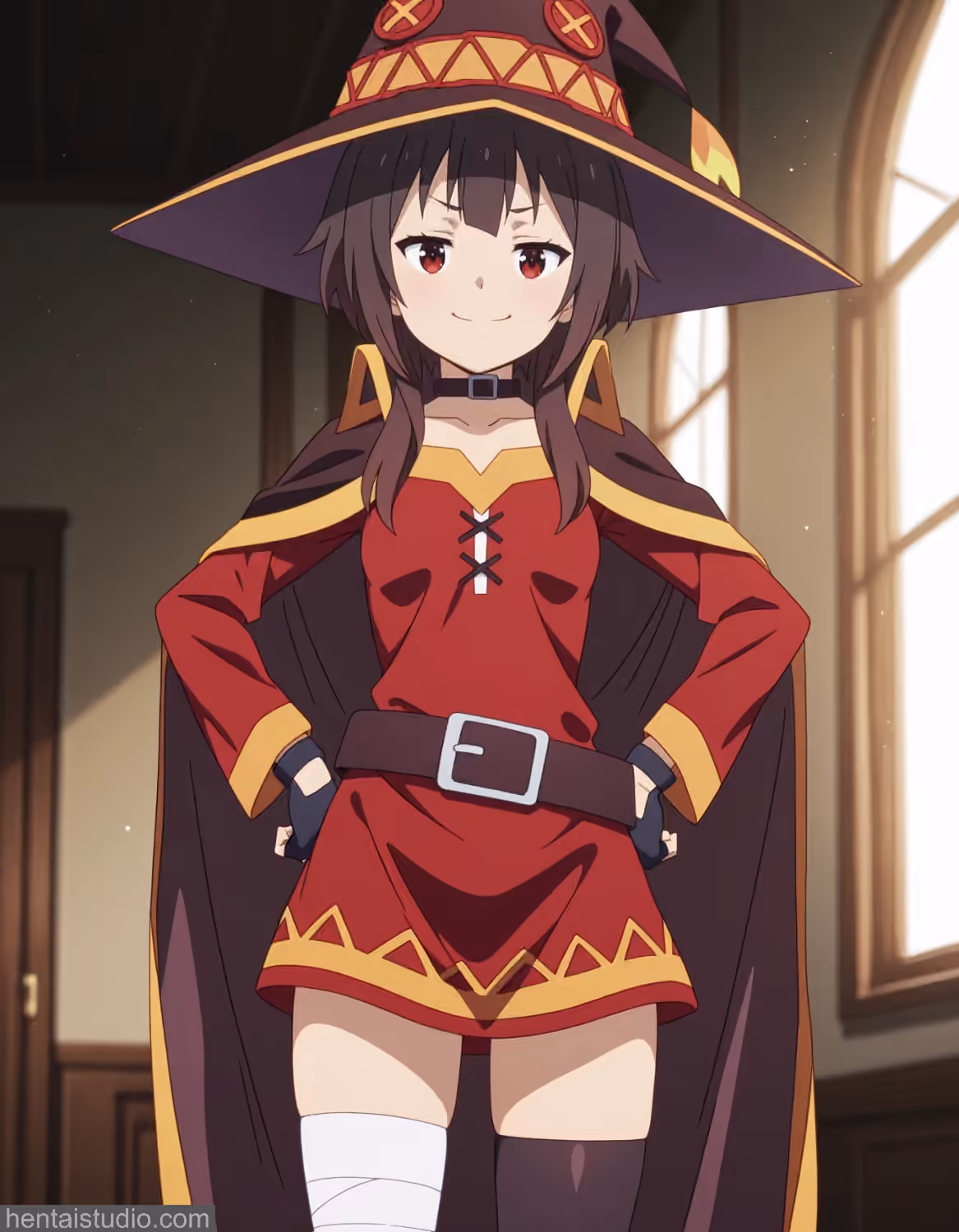 Megumin - KonoSuba: God's Blessing on This Wonderful World! (Kono Subarashii Sekai ni Shukufuku wo!) - Hentai Gallery 12 - 49 Images — image 2 of 49