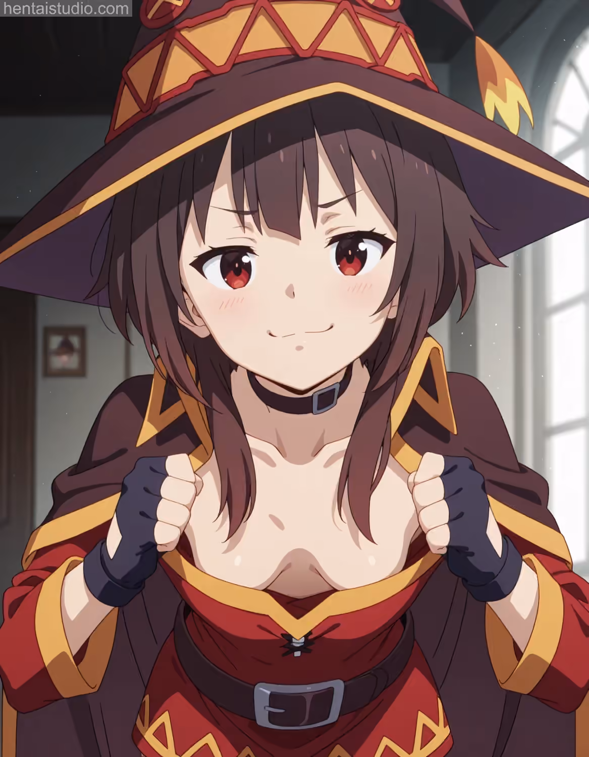 Megumin - KonoSuba: God's Blessing on This Wonderful World! (Kono Subarashii Sekai ni Shukufuku wo!) - Hentai Gallery 12 - 49 Images — image 4 of 49