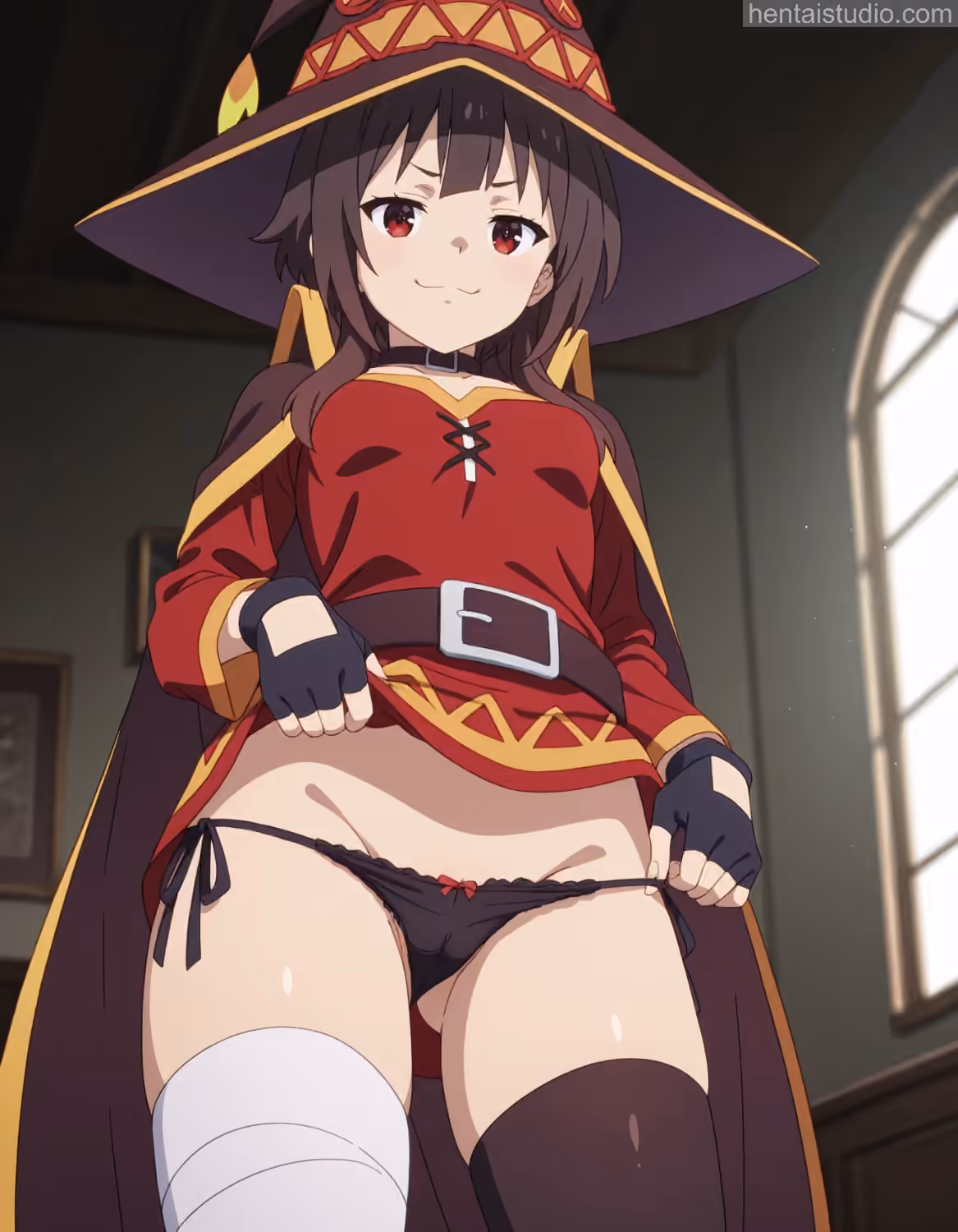 Megumin - KonoSuba: God's Blessing on This Wonderful World! (Kono Subarashii Sekai ni Shukufuku wo!) - Hentai Gallery 12 - 49 Images — image 8 of 49