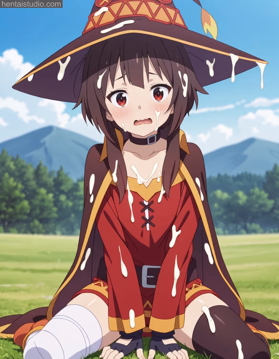 Megumin - KonoSuba: God's Blessing on This Wonderful World! (Kono Subarashii Sekai ni Shukufuku wo!) - Hentai Gallery 12 - 49 Images — image 9 of 49
