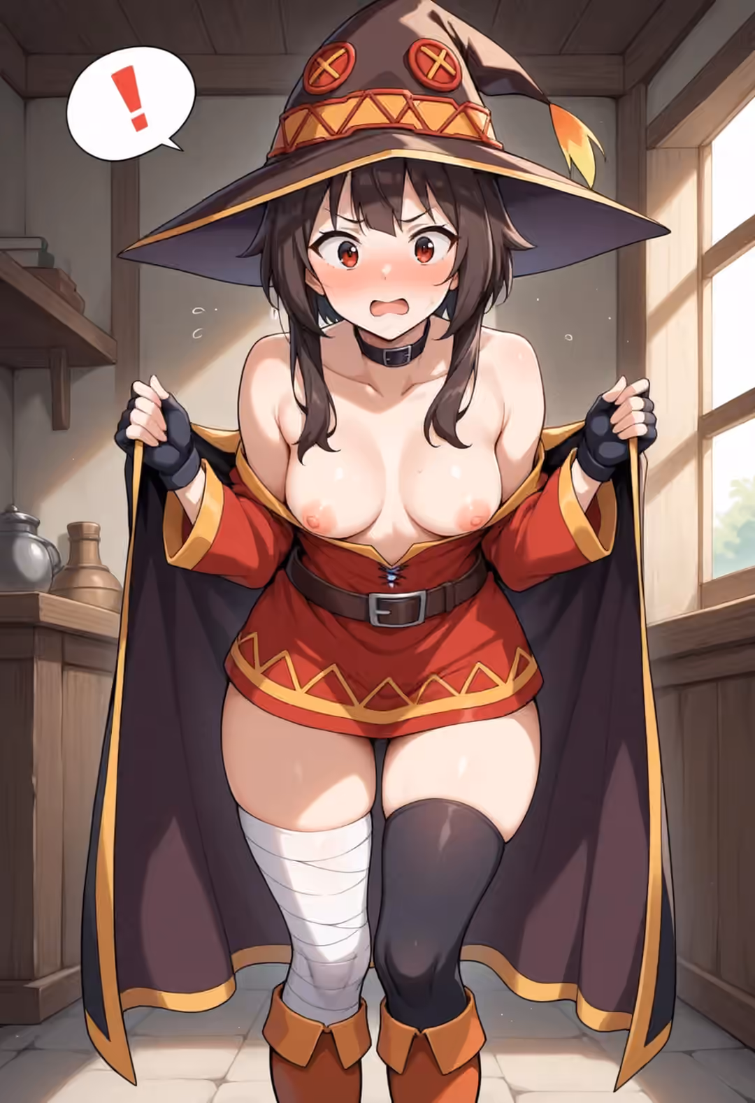 Megumin - KonoSuba: God's Blessing on This Wonderful World! (Kono Subarashii Sekai ni Shukufuku wo!) - Hentai Gallery 17 - 30 Images — image 2 of 30